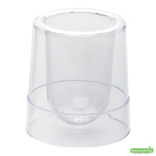 Wholesale Restaurantware Bundle: 100 2 Oz Clear Plastic Double Walled Cups and 100 Mini Forks- Bulk