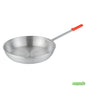 Wholesale Restaurantware Bundle: 6 Aluminum 12 Fry Pans and 6 Red Sleeves- Bulk