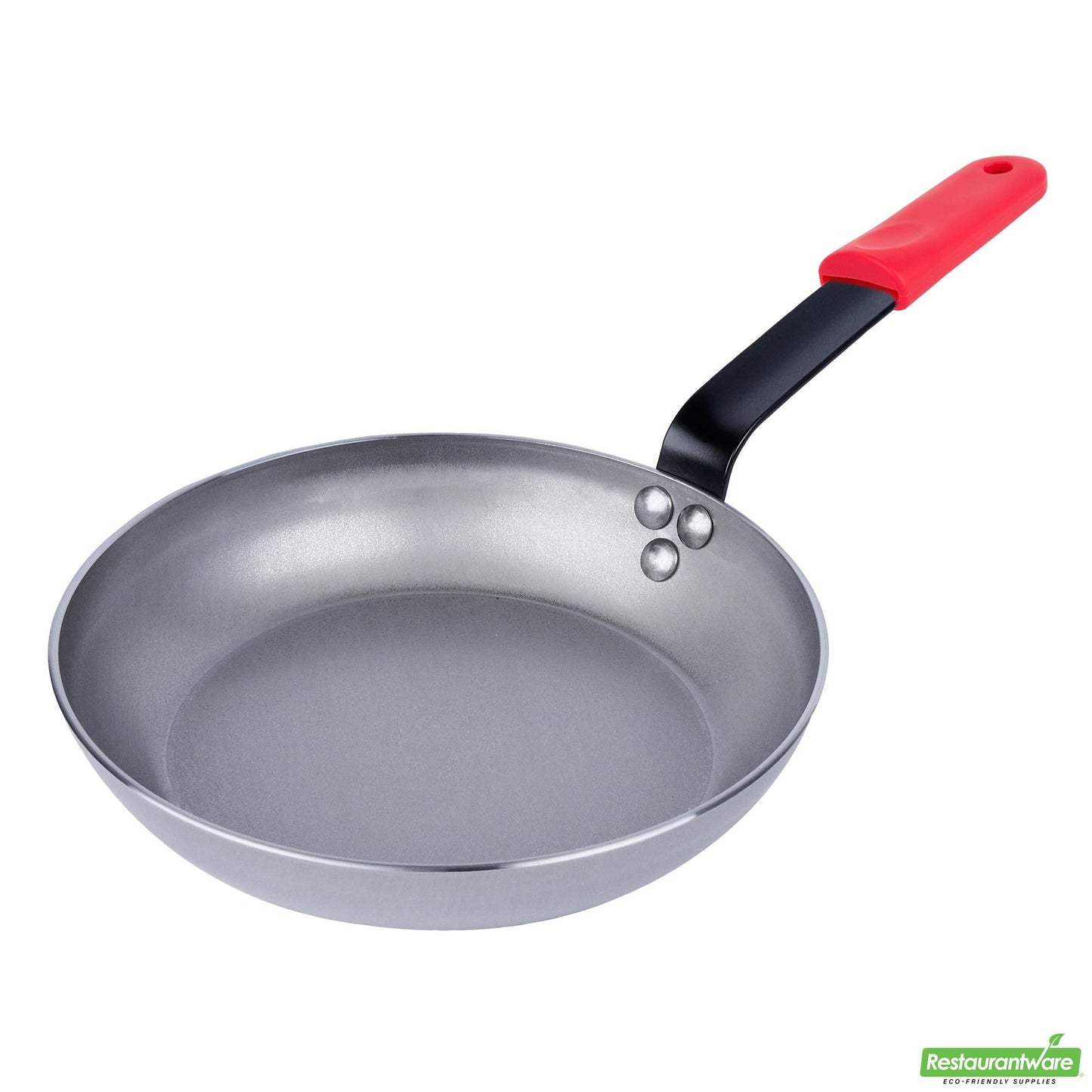 Wholesale Restaurantware Bundle: 6 Carbon Steel 9 1/2" Non-Stick Fry Pans and 6 Sleeves- Bulk