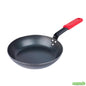 Wholesale Restaurantware Bundle: 6 Black Carbon Steel 9 1/2" Pre-Seasoned Pans and 6 Sleeves- Bulk