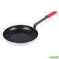 Wholesale Restaurantware Bundle: 6 Aluminum 12 Induction Ready Fry Pans and 6 Red Sleeves- Bulk