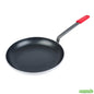 Wholesale Restaurantware Bundle: 6 Aluminum 16 Induction Ready Fry Pans and 6 Red Sleeves- Bulk