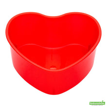 Wholesale Restaurantware Bundle: 100 5 Oz Red Mini Heart Cups and 100 Silver 4 Spoons- Bulk