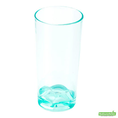 Wholesale Restaurantware Bundle: 100 2 Oz Round Seagreen Cannello Shot Glass and 100 Silver 4 Spoons- Bulk
