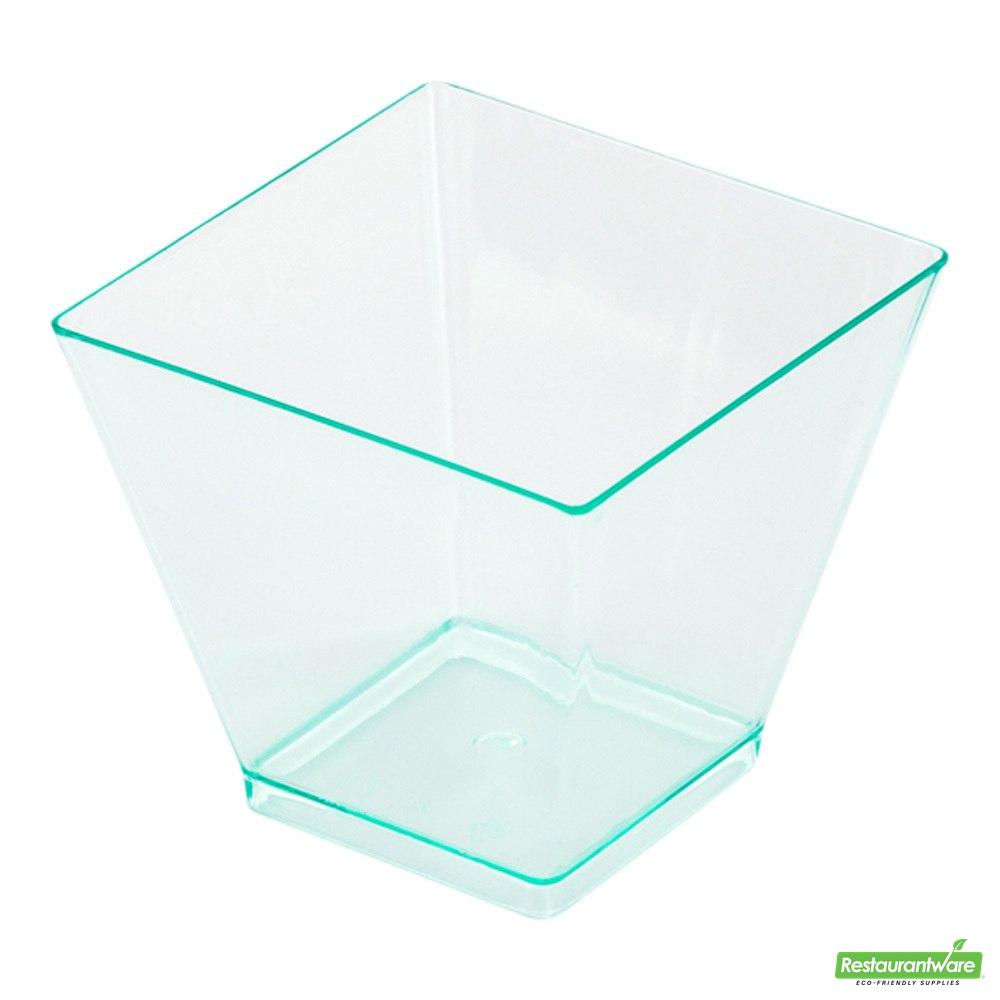 Wholesale Restaurantware Cup Plstc Sq 2oz Sg/frk 4 S- Bulk