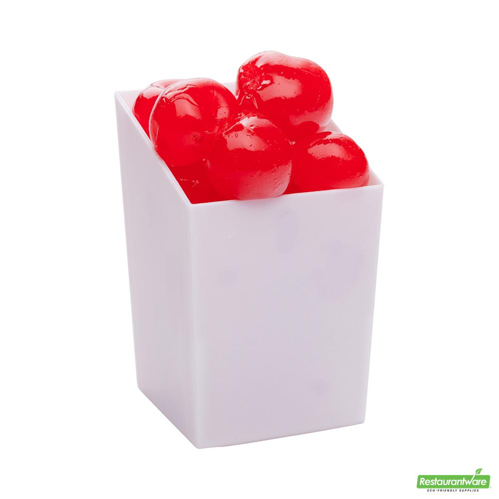 Wholesale Restaurantware Cup Plstc Sq 3oz W/frk 4 S- Bulk