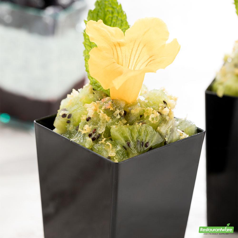 Wholesale Restaurantware Cup Plstc Sq 4oz B/frk 4 S- Bulk
