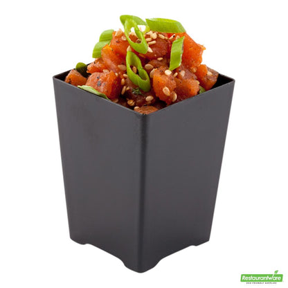 Wholesale Restaurantware Cup Plstc Sq 4oz B/frk 4 S- Bulk