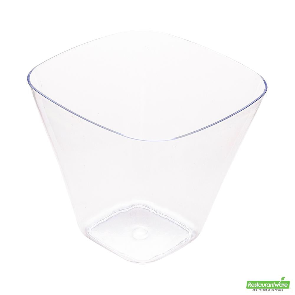 Wholesale Restaurantware Cup Plstc Sq 4oz C/frk 4 S- Bulk