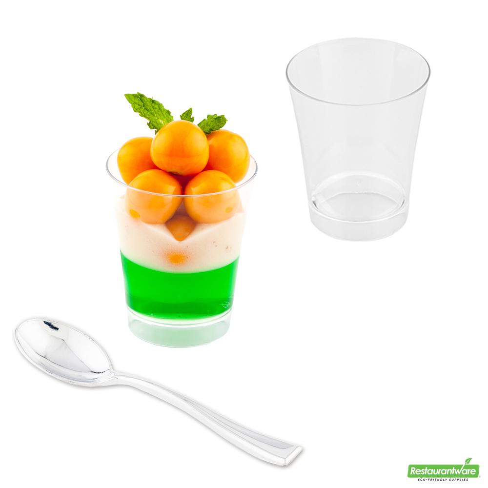 Wholesale Restaurantware Cup Plstc Rd 3oz C/spn 4 S- Bulk