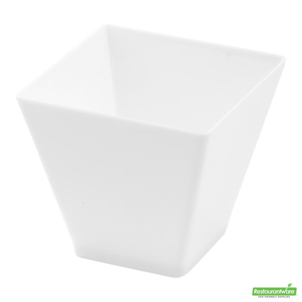 Wholesale Restaurantware Cup Plstc Sq 2oz W/spn 4 S- Bulk