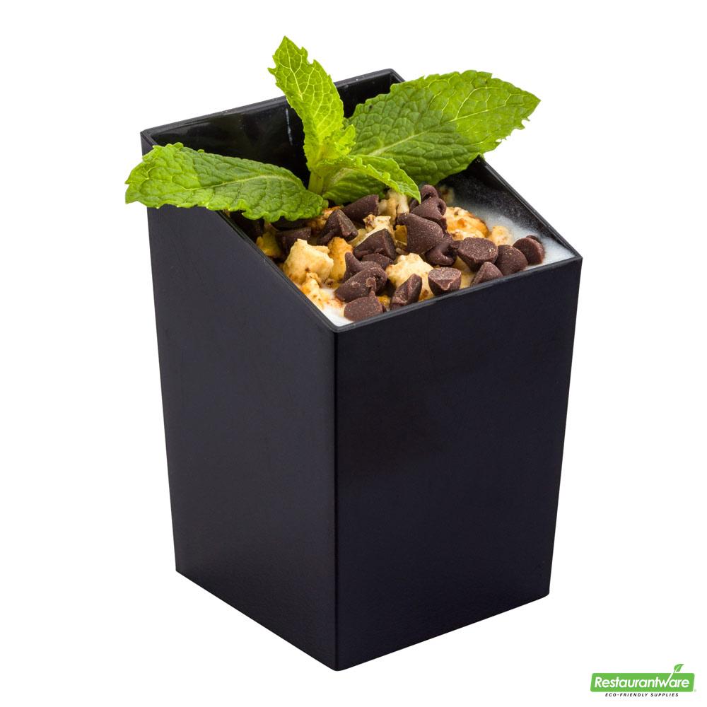 Wholesale Restaurantware Cup Plstc Sq 3oz B/spn 4 S- Bulk