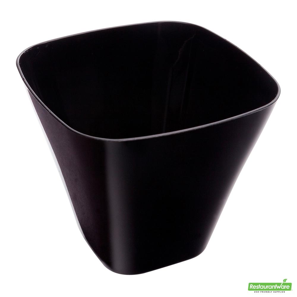 Wholesale Restaurantware Cup Plstc Sq 4oz B/spn 4 S- Bulk