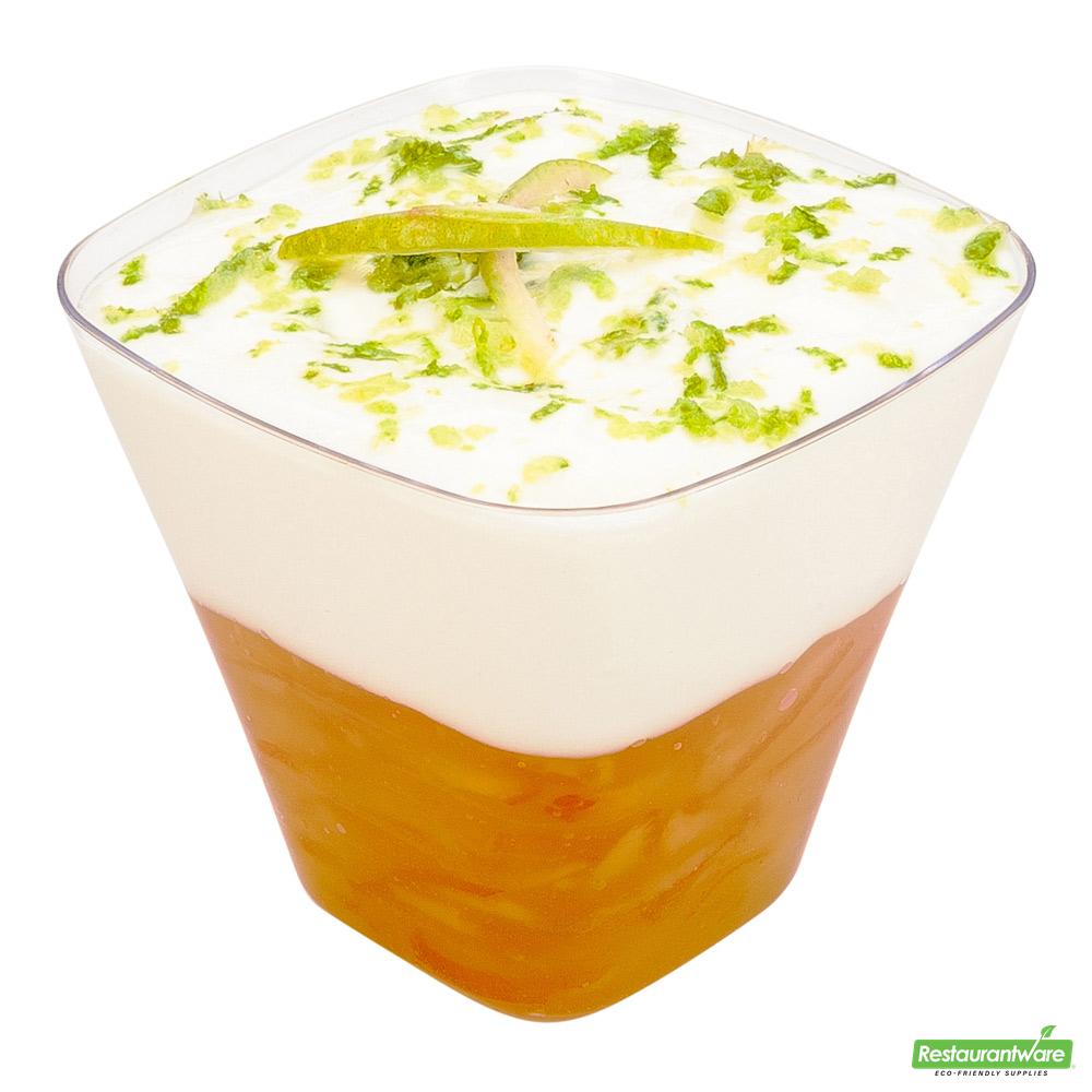 Wholesale Restaurantware Cup Plstc Sq 4oz C/spn 4 S- Bulk