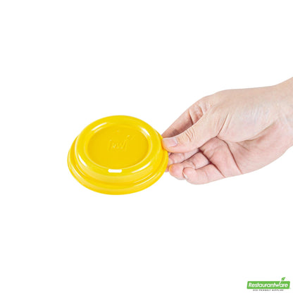 Wholesale Restaurantware Lid Cff Cp Plstc 8/12/16/20z Y- Bulk