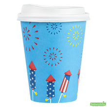 Wholesale Restaurantware Cup Cff Ppr 12oz 4th F Jly- Bulk