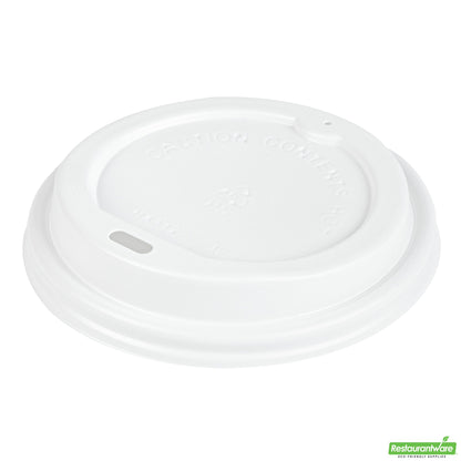 Wholesale Restaurantware Restpresso 12 Oz It's a Girl Paper Single Wall Coffee Cup - with White Lid - 3 1/2 X 3 1/2 X 4 3/4 - 400 Count Box- Bulk