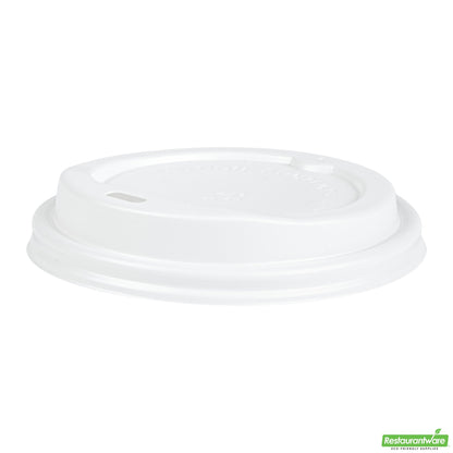 Wholesale Restaurantware Restpresso 12 Oz It's a Girl Paper Single Wall Coffee Cup - with White Lid - 3 1/2 X 3 1/2 X 4 3/4 - 400 Count Box- Bulk