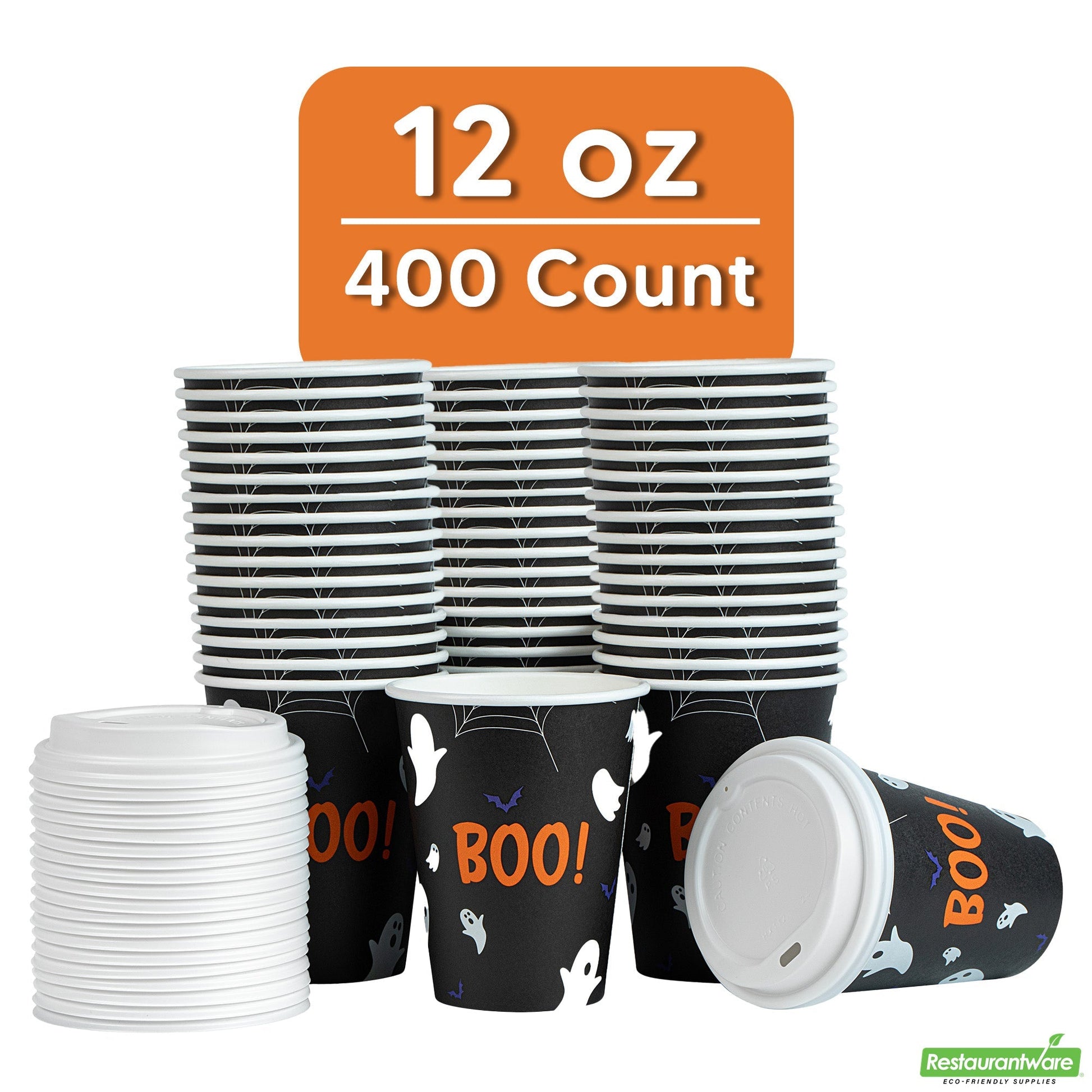Wholesale Restaurantware Cup Cff Ppr 12oz Hllwn- Bulk