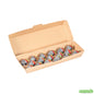 Wholesale Restaurantware Bio Tek Rectangle Kraft Paper Corrugated Clamshell Container - 11 1/4" X 3 1/2" X 2 3/4" - 100 Count Box- Bulk