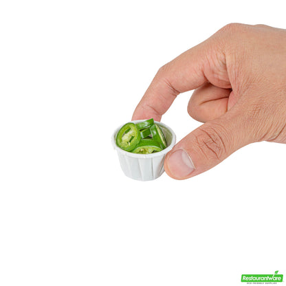 Wholesale Restaurantware Cup Prtn Ppr 0.5 Oz W Cmpstbl- Bulk