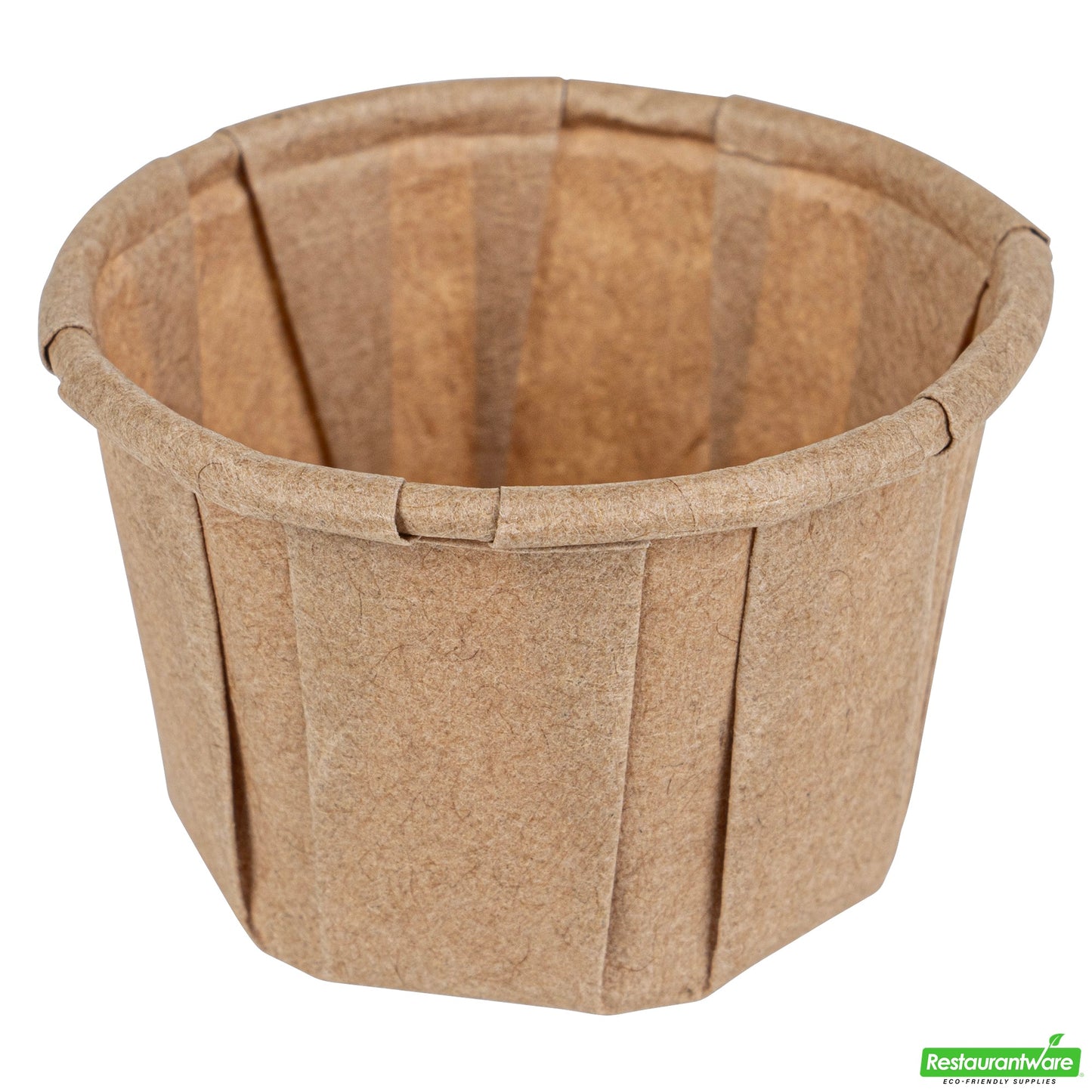 Wholesale Restaurantware Sustain 1 Oz Kraft Paper Portion Cup - Compostable - 2000 Count Box- Bulk
