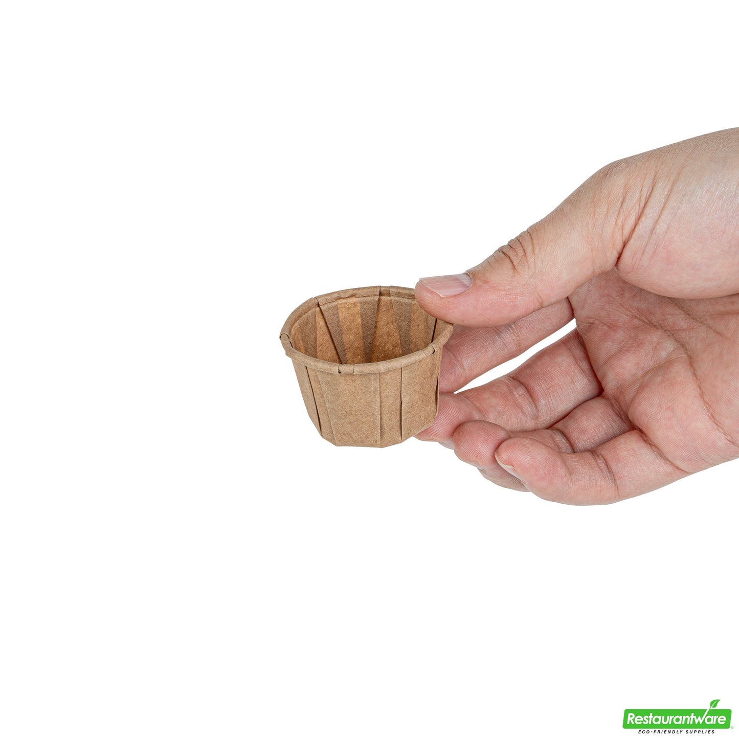 Wholesale Restaurantware Sustain 1 Oz Kraft Paper Portion Cup - Compostable - 2000 Count Box- Bulk