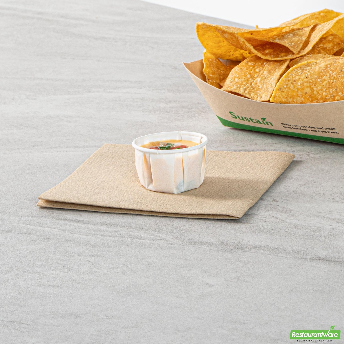 Wholesale Restaurantware Cup Prtn Ppr 1 Oz W Cmpstbl- Bulk