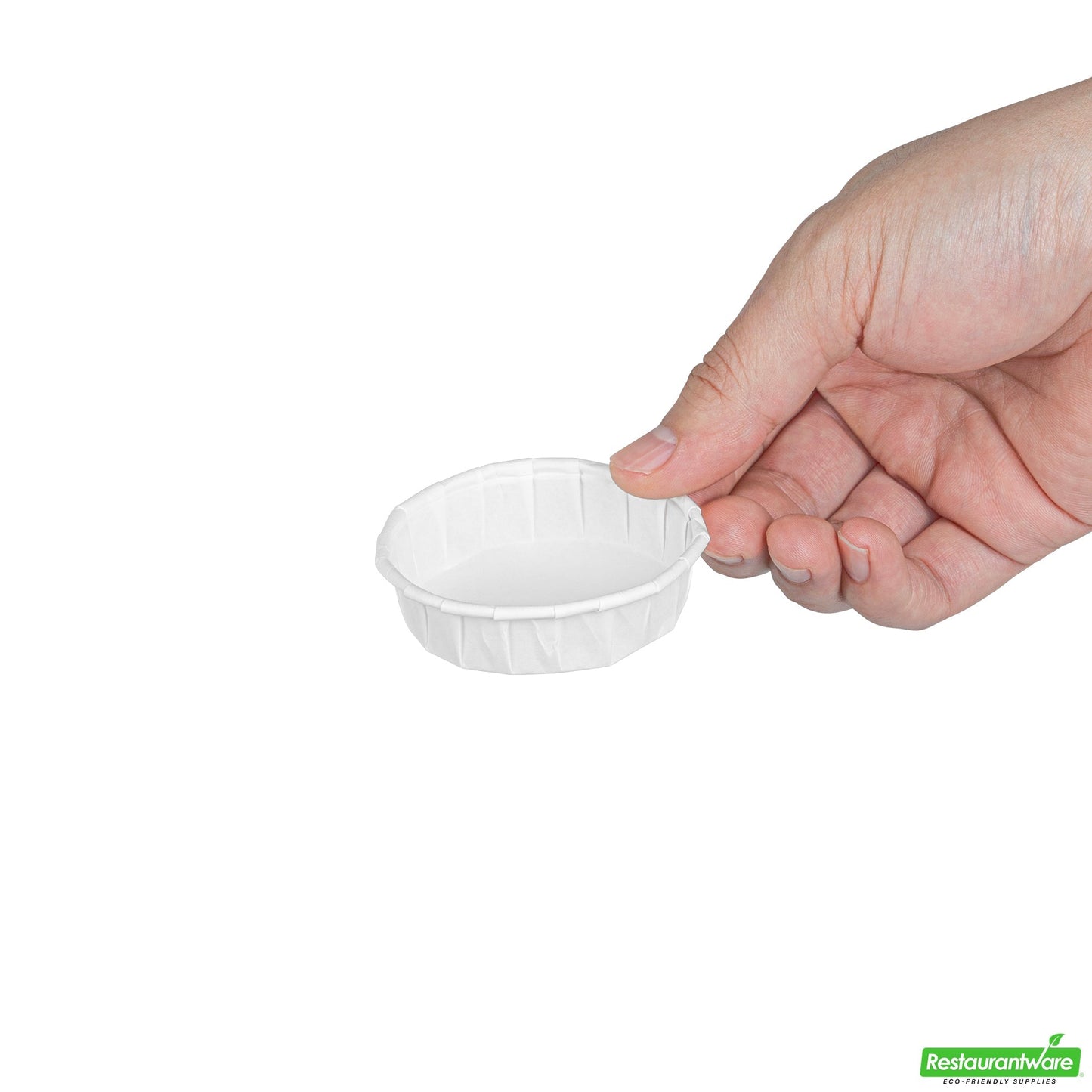 Wholesale Restaurantware Cup Prtn Ppr 1oz W Cmpstbl Sqt- Bulk