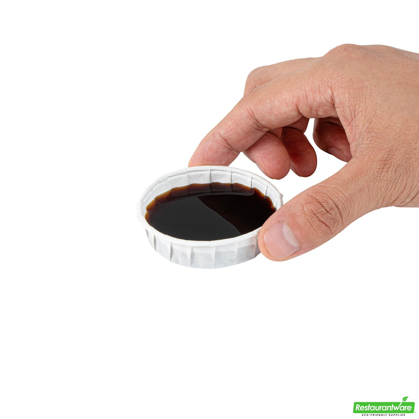 Wholesale Restaurantware Cup Prtn Ppr 1oz W Cmpstbl Sqt- Bulk