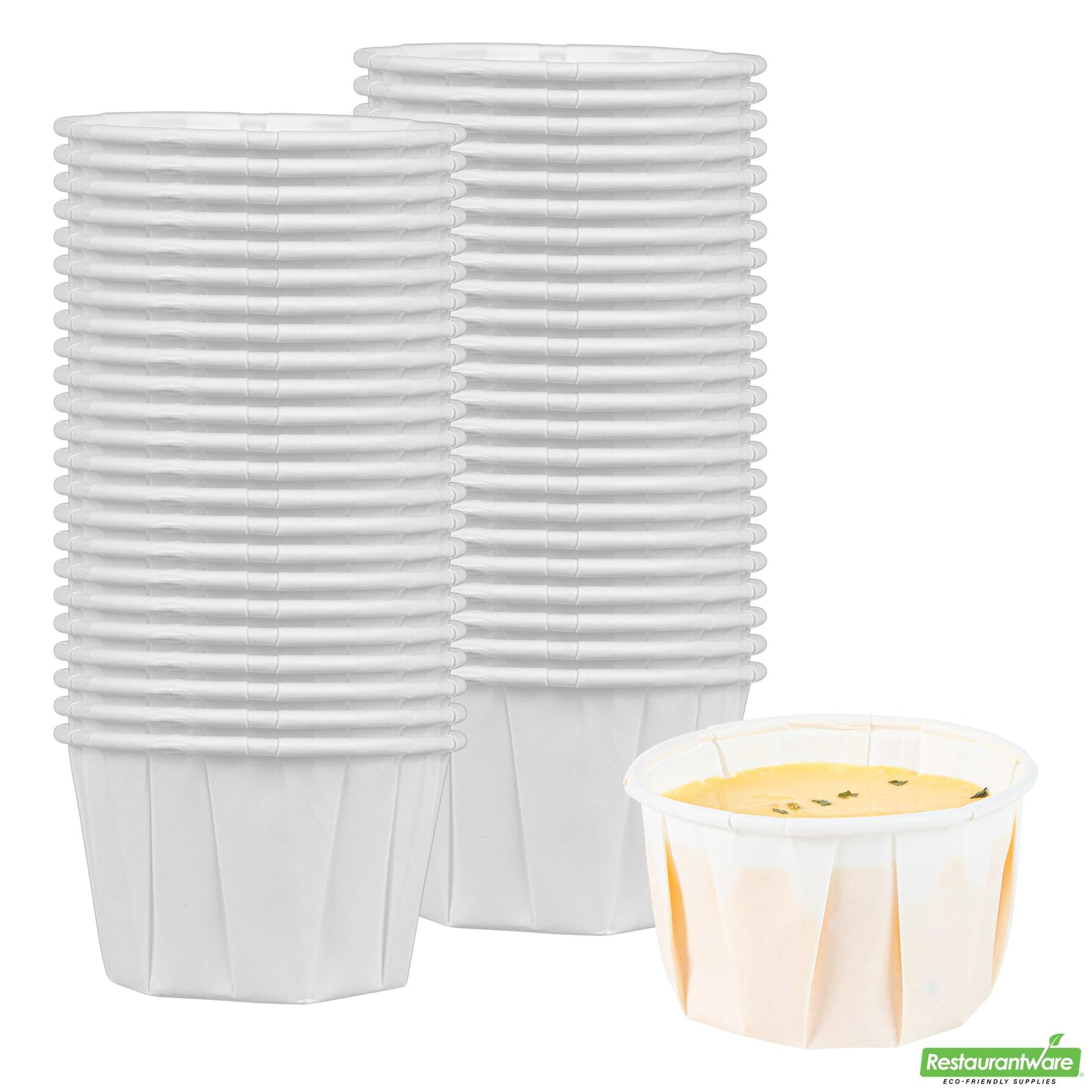 Wholesale Restaurantware Cup Prtn Ppr 2 Oz W Cmpstbl- Bulk