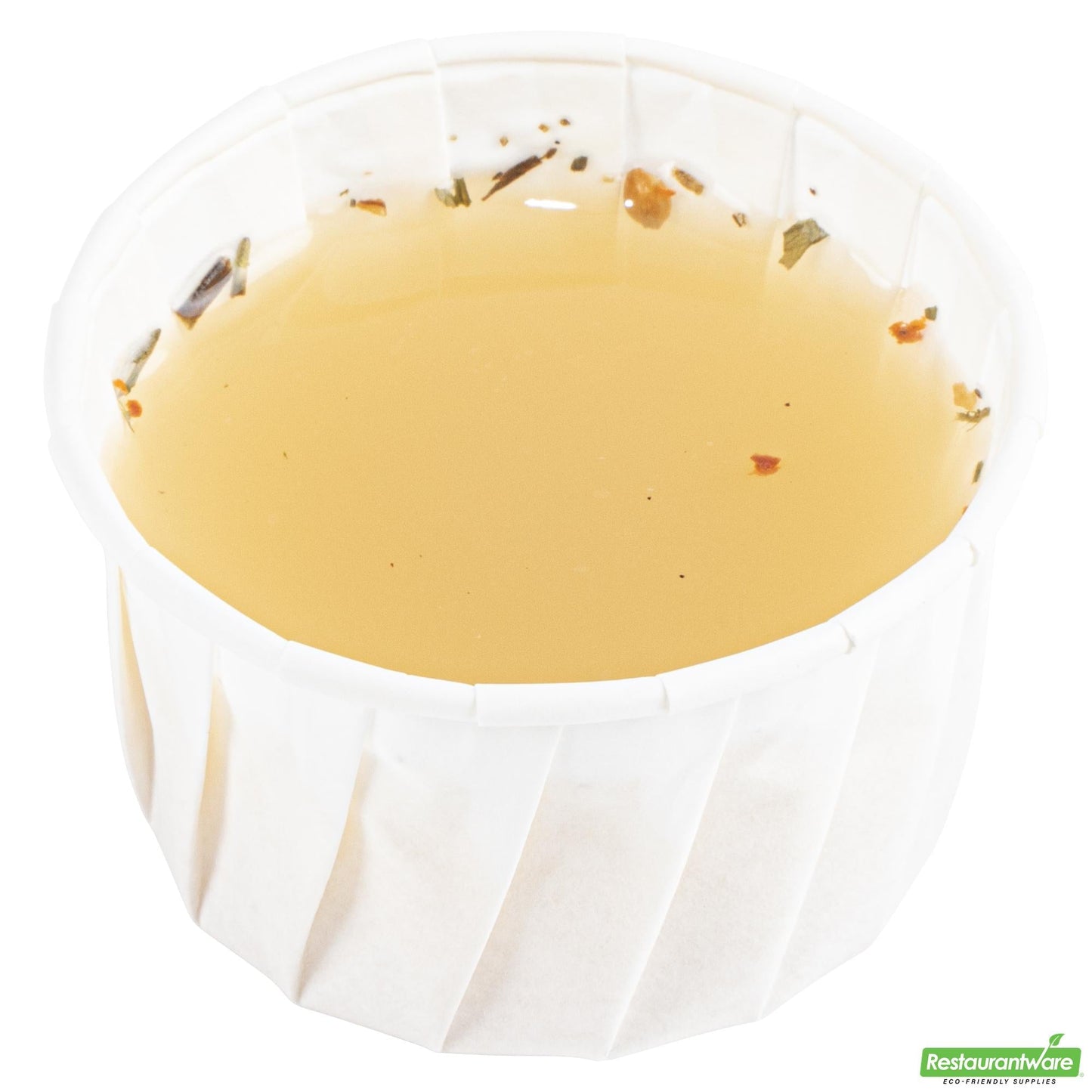 Wholesale Restaurantware Sustain 3.25 Oz White Paper Portion Cup - Compostable - 100 Count Box- Bulk