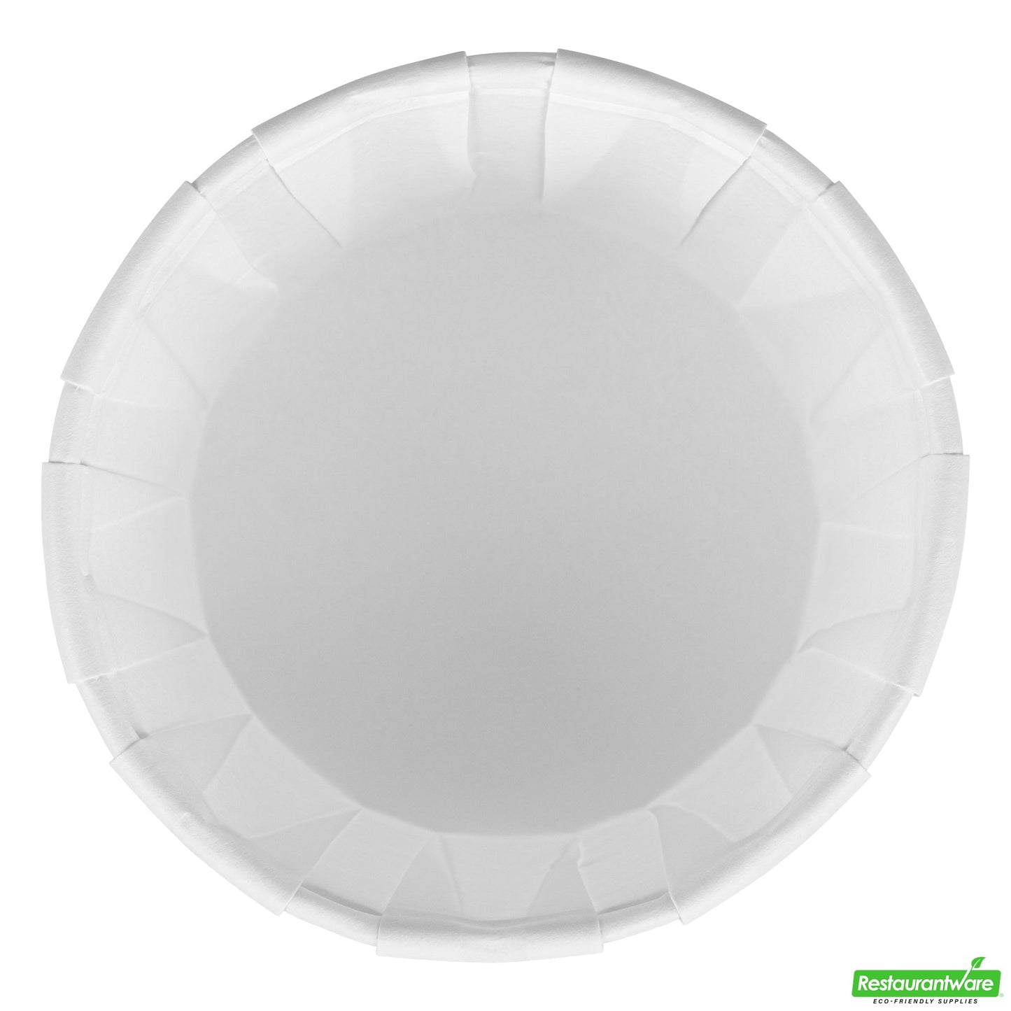 Wholesale Restaurantware Sustain 4 Oz White Paper Portion Cup - Compostable - 2000 Count Box- Bulk