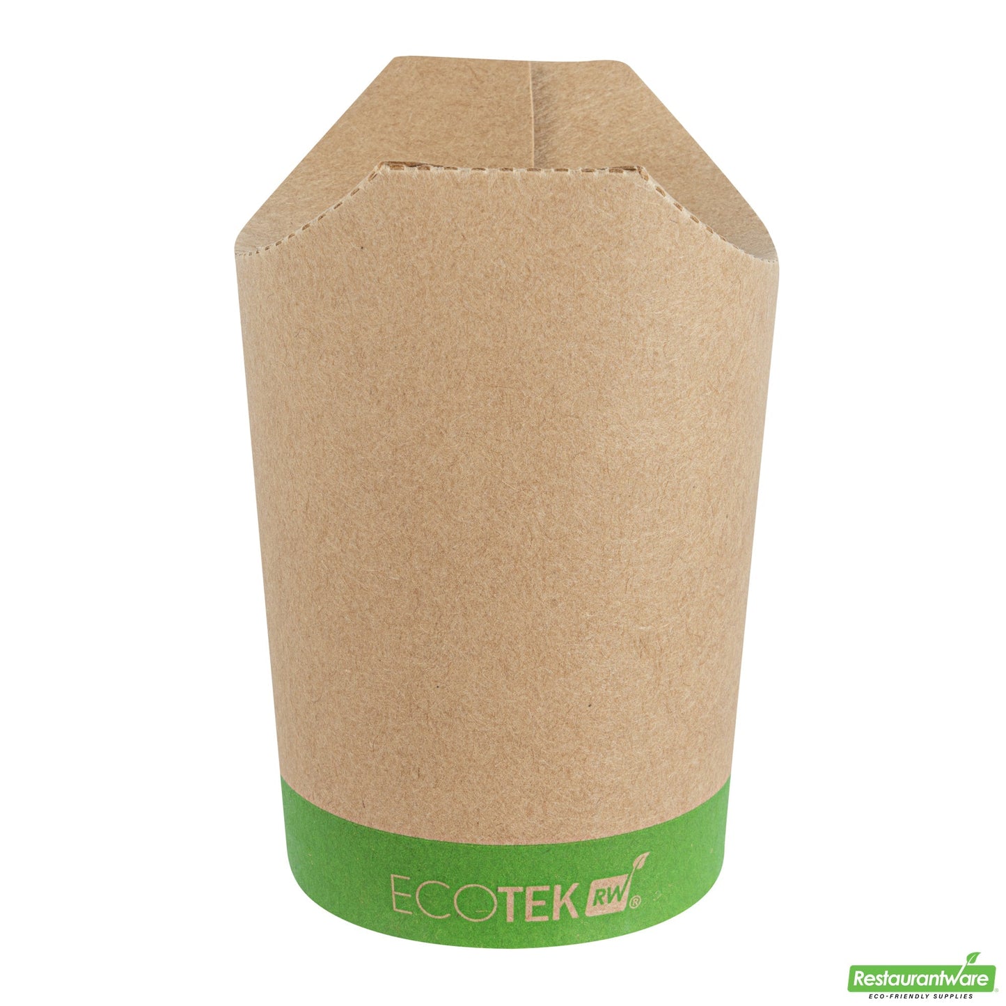 Wholesale Restaurantware Sustain 16 Oz Round Kraft Paper To Go Fry Cup - with PLA Lining, Compostable - 3 1/4 X 3 1/4 X 4 1/4 - 100 Count Box- Bulk