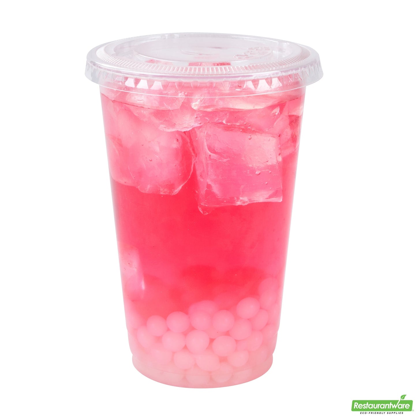 Wholesale Restaurantware Tea Tek 7 Lb Lychee Popping Boba - 4 Count Box- Bulk