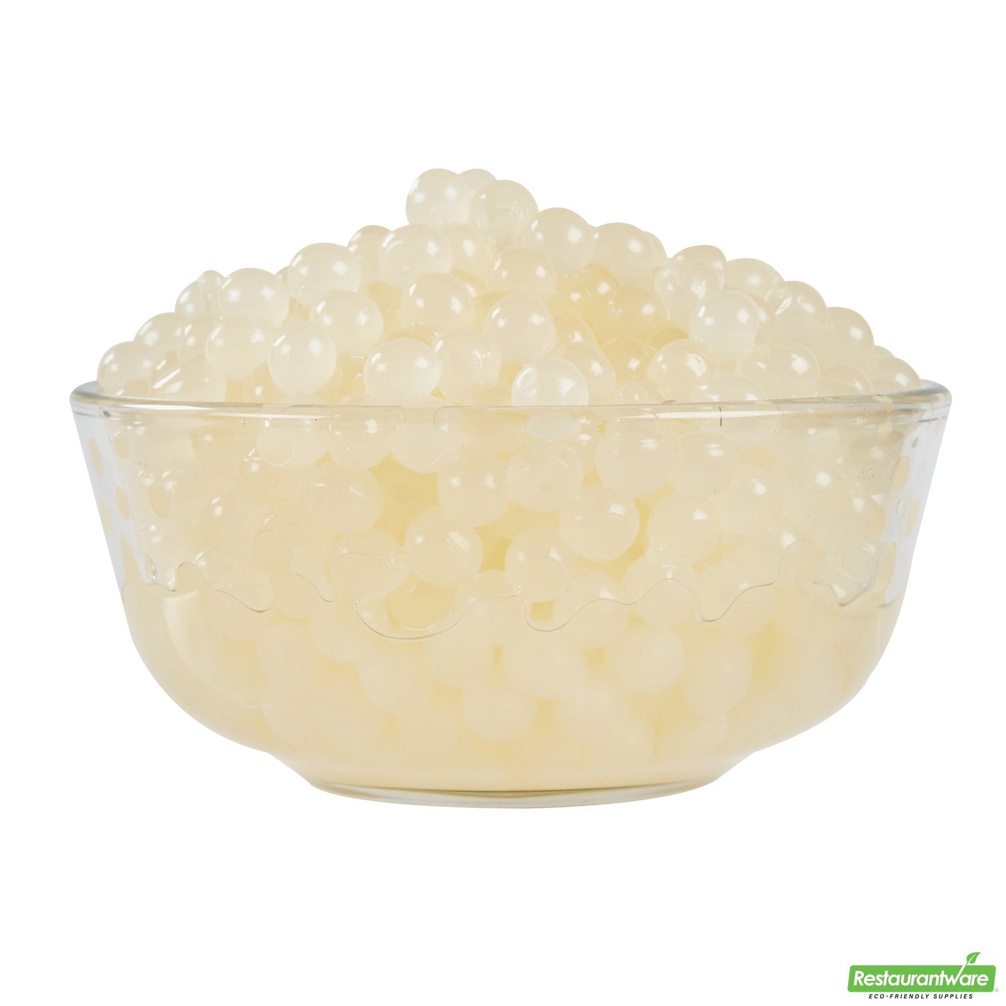 Wholesale Restaurantware Tea Tek 7 Lb Lychee Popping Boba - 4 Count Box- Bulk