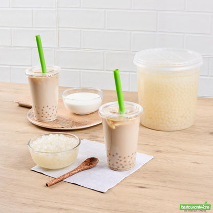 Wholesale Restaurantware Tea Tek 7 Lb Popping Boba - Yogurt - 1 Count Box- Bulk
