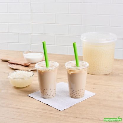 Wholesale Restaurantware Tea Tek 7 Lb Popping Boba - Yogurt - 1 Count Box- Bulk