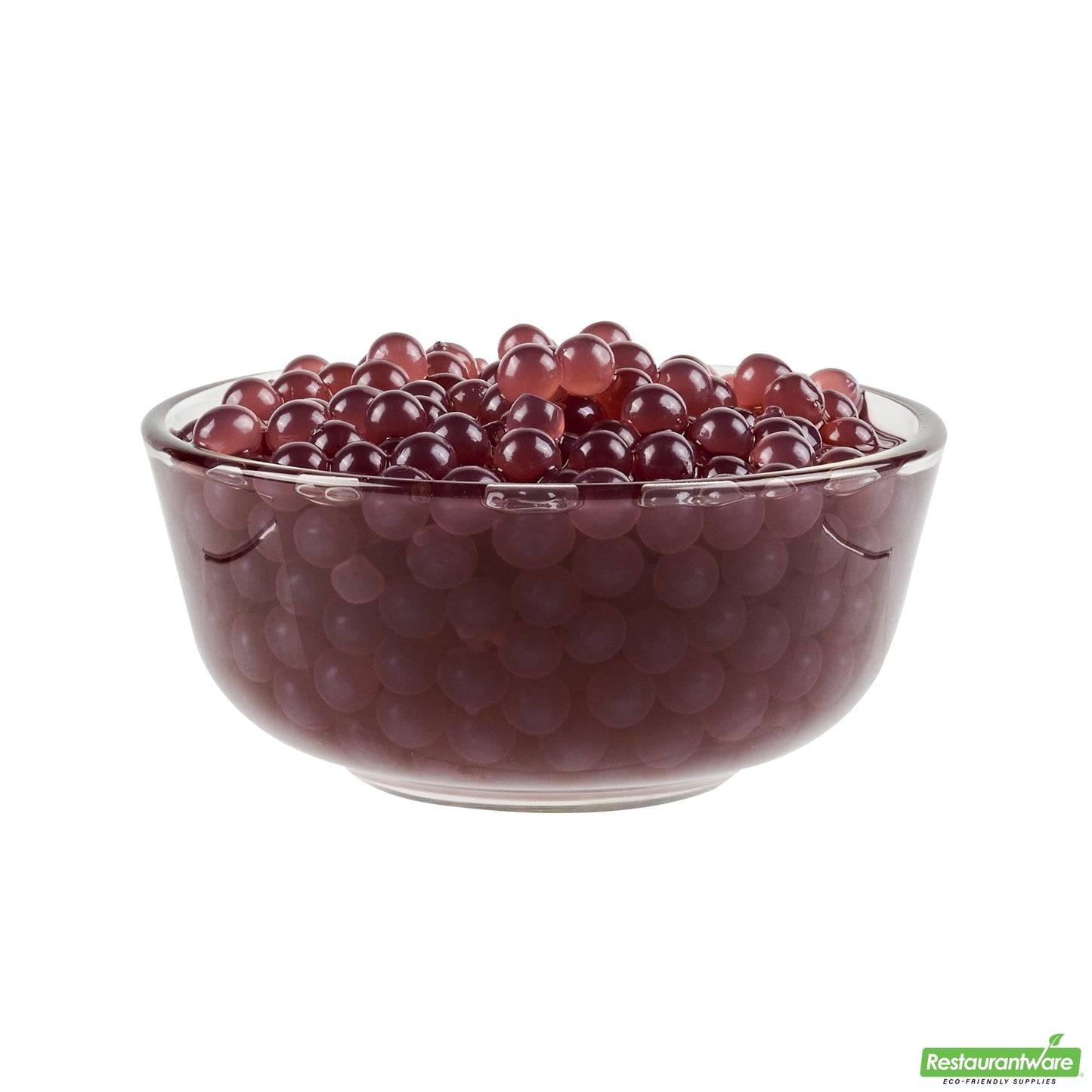 Wholesale Restaurantware Tea Tek 7 Lb Blueberry Popping Boba - 4 Count Box- Bulk