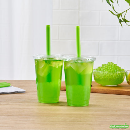 Wholesale Restaurantware Tea Tek 7 Lb Kiwi Popping Boba - 4 Count Box- Bulk