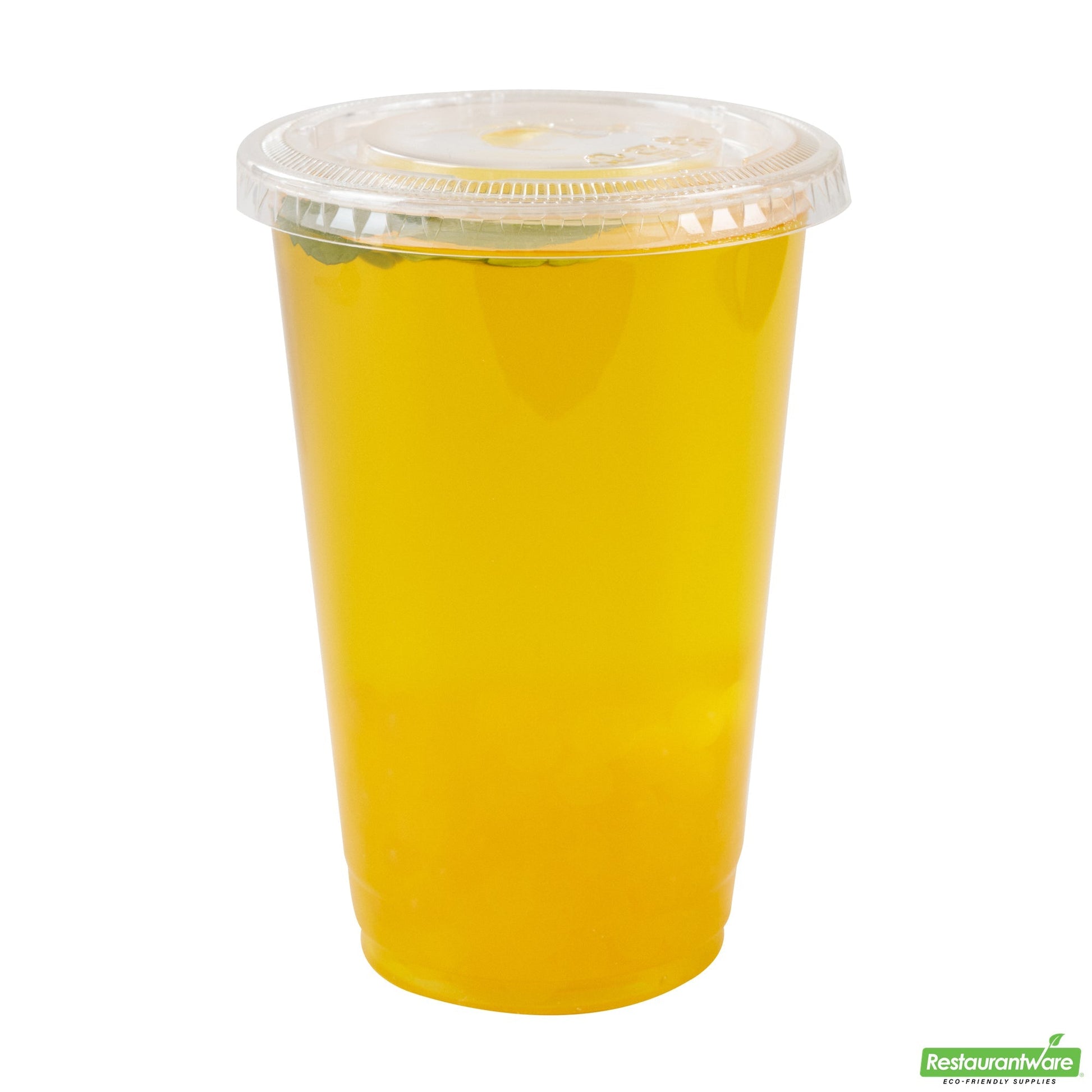 Wholesale Restaurantware Tea Tek 7 Lb Popping Boba - Peach - 4 Count Box- Bulk