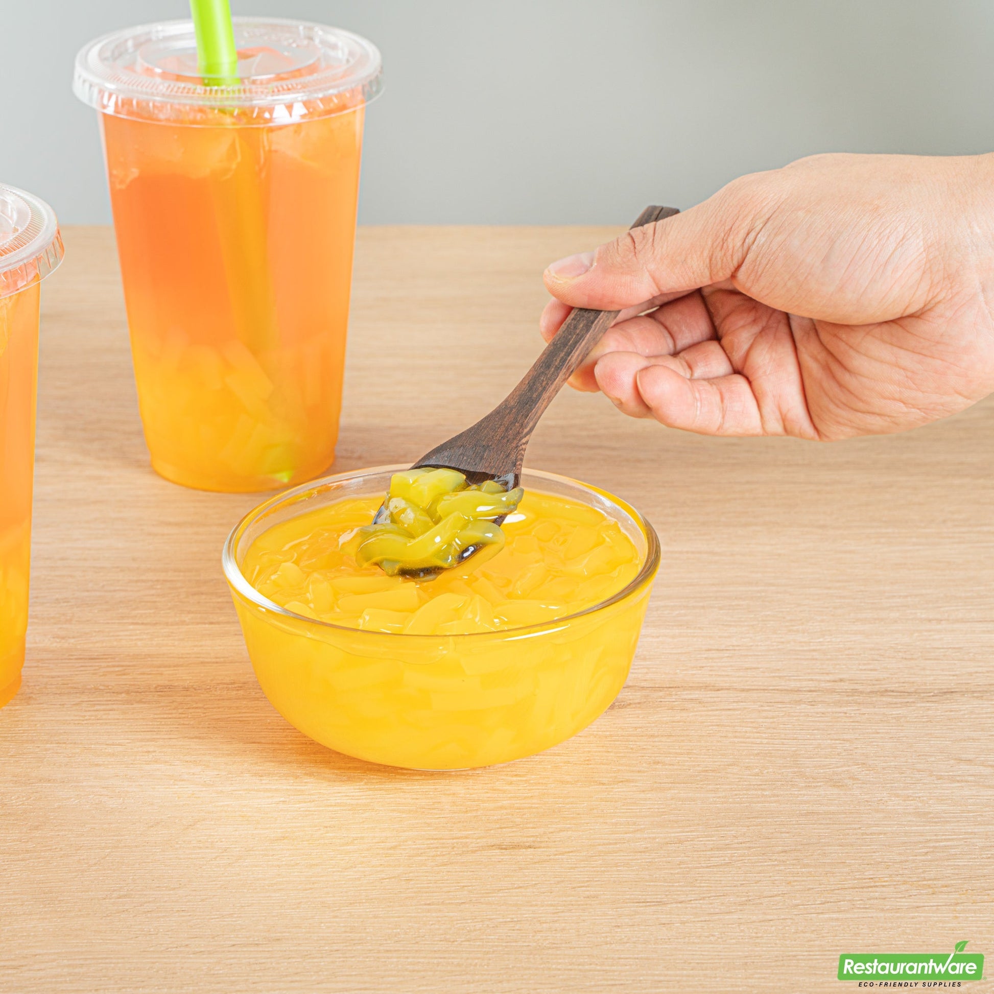Wholesale Restaurantware Tea Tek 8.8 Lb Jelly Topping - Passion Fruit Coconut - 4 Count Box- Bulk