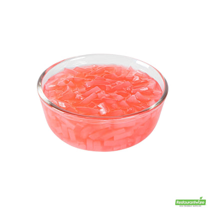 Wholesale Restaurantware Tea Tek 8.8 Lb Jelly Topping - Strawberry Coconut - 4 Count Box- Bulk