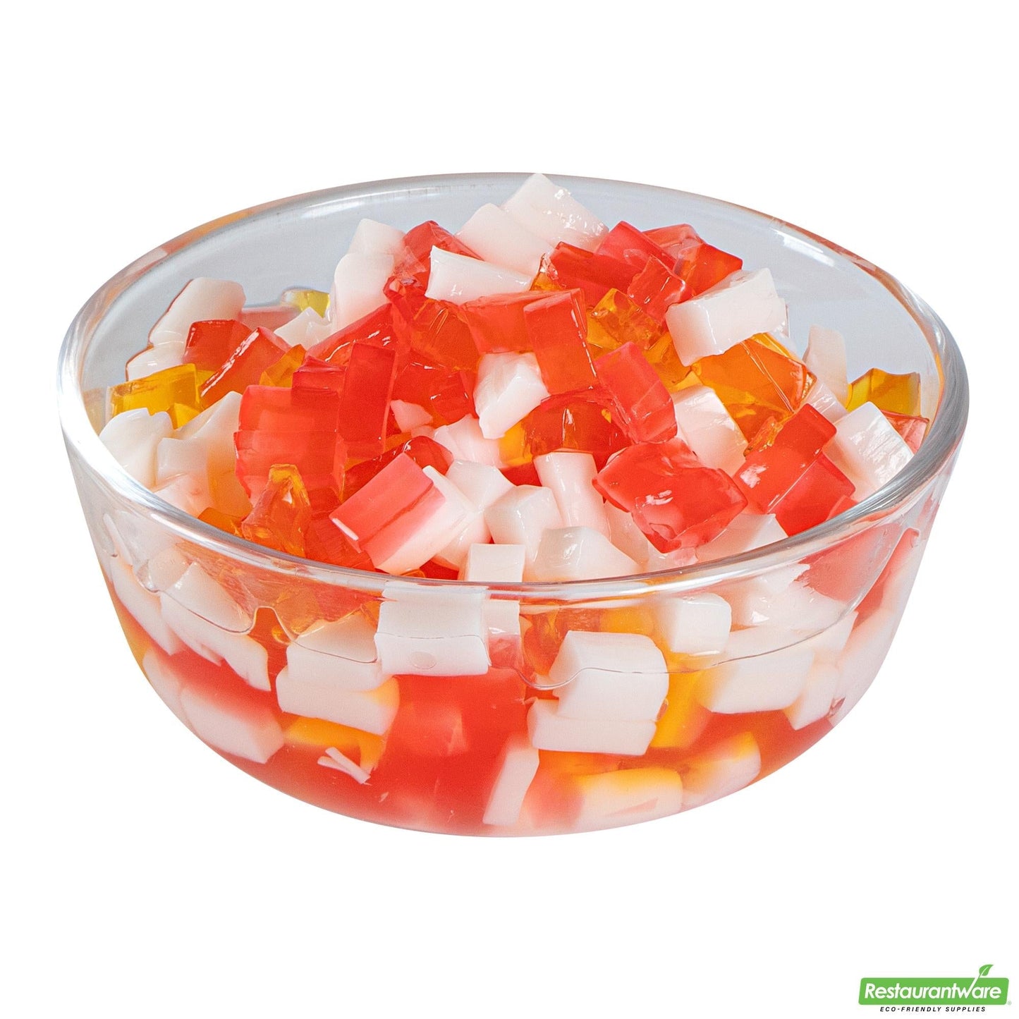 Wholesale Restaurantware Tea Tek 8.48 Lb Jelly Topping - Assorted Rainbow - 4 Count Box- Bulk