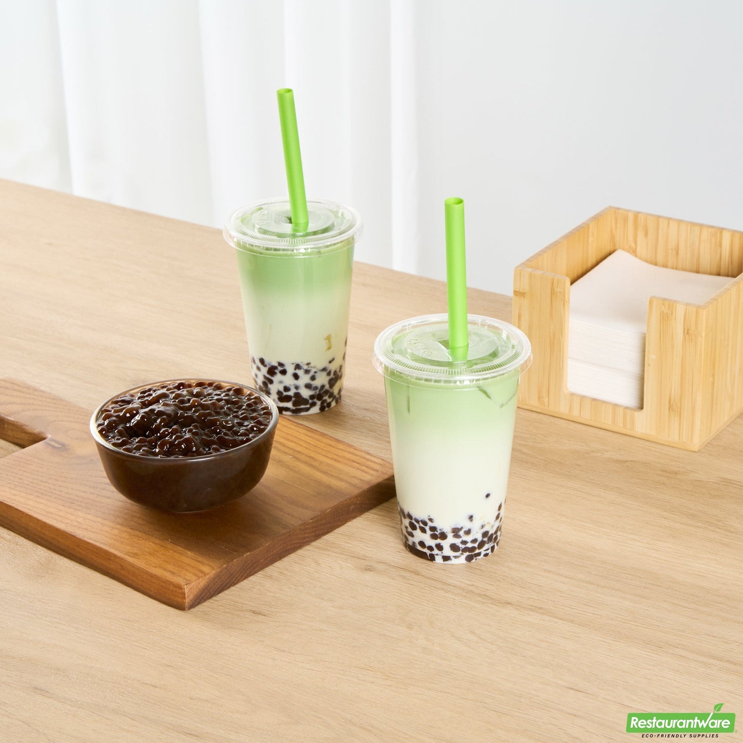 Wholesale Restaurantware Tea Tek 6 Lb Tapioca Boba Pearls - Small - 6 Count Box- Bulk