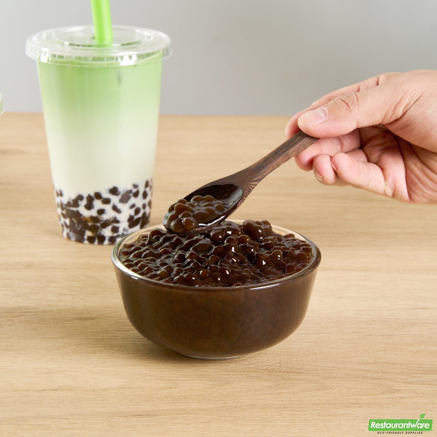 Wholesale Restaurantware Tea Tek 6 Lb Tapioca Boba Pearls - Small - 6 Count Box- Bulk