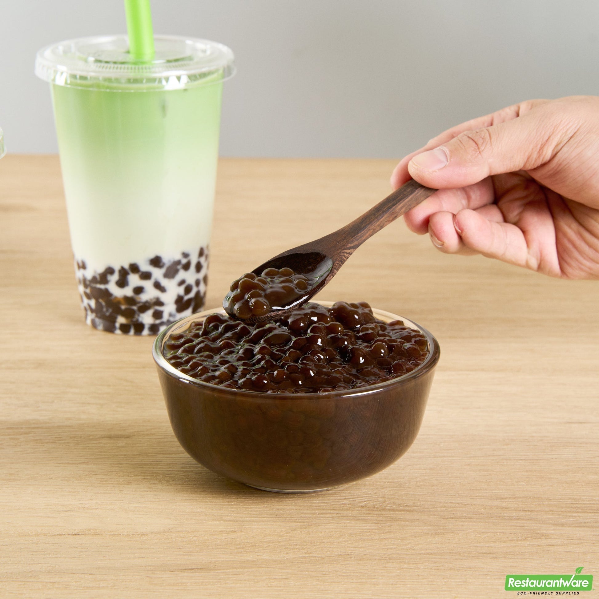 Wholesale Restaurantware Tea Tek 6 Lb Tapioca Boba Pearls - Small - 6 Count Box- Bulk