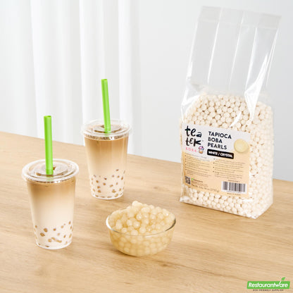 Wholesale Restaurantware Tea Tek 6 Lb Tapioca Boba Pearls - 6 Count Box- Bulk