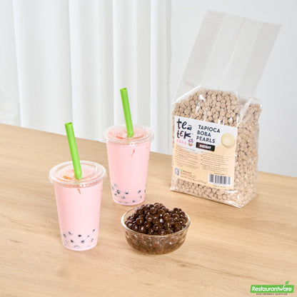 Wholesale Restaurantware Tea Tek 6 Lb Tapioca Boba Pearls - Instant - 6 Count Box- Bulk