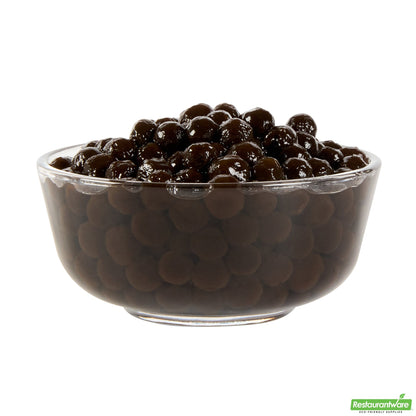 Wholesale Restaurantware Tea Tek 6 Lb Tapioca Boba Pearls - Instant - 6 Count Box- Bulk